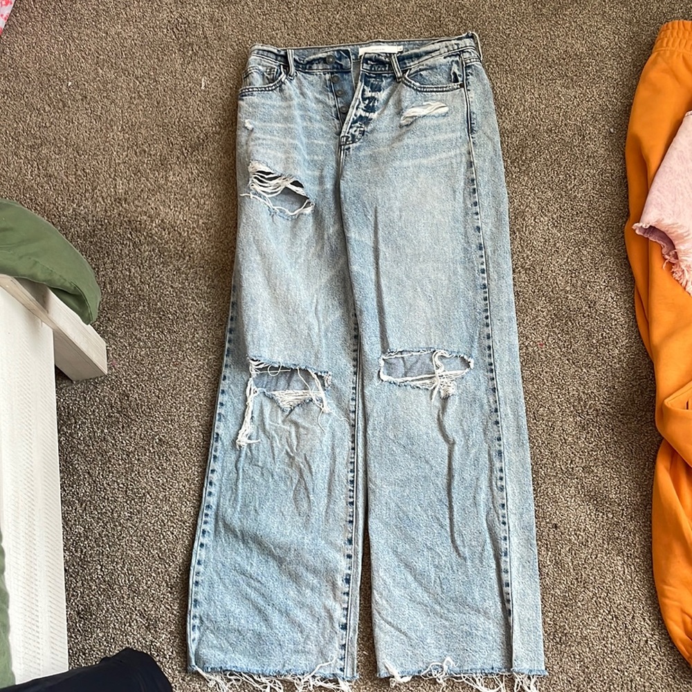 Hidden jeans, washed once